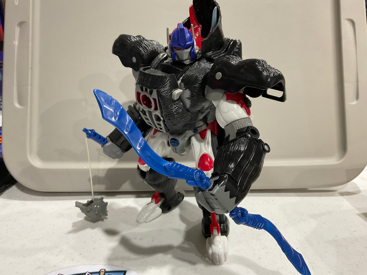 1996 Kenner Transformers Beast Wars Optimus Primal * 99% Complete *