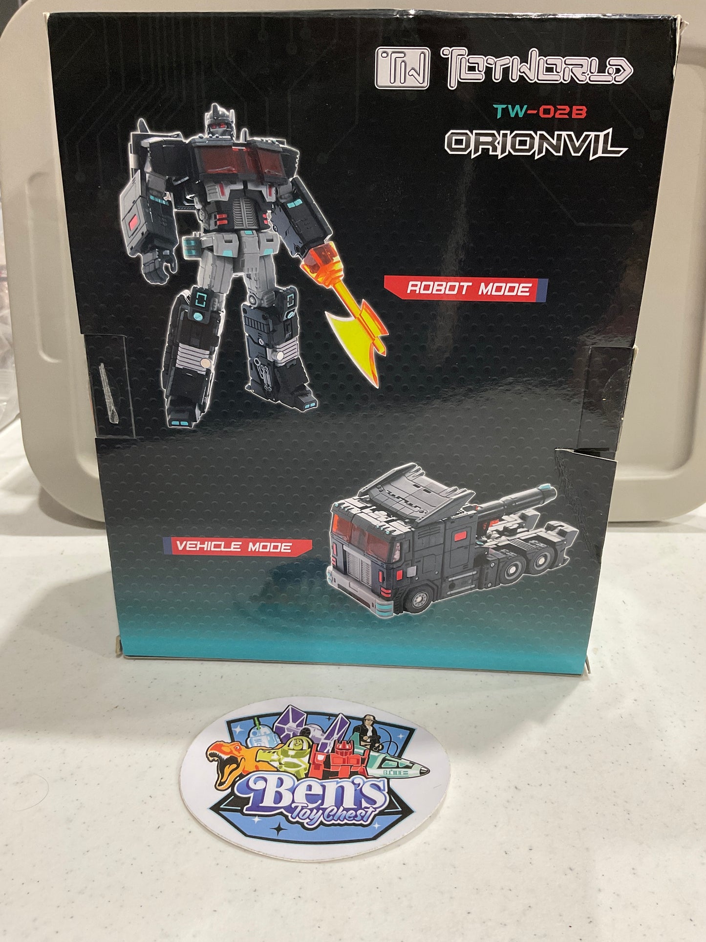 Toy world TW-02B Orion Black Ver. * Complete *