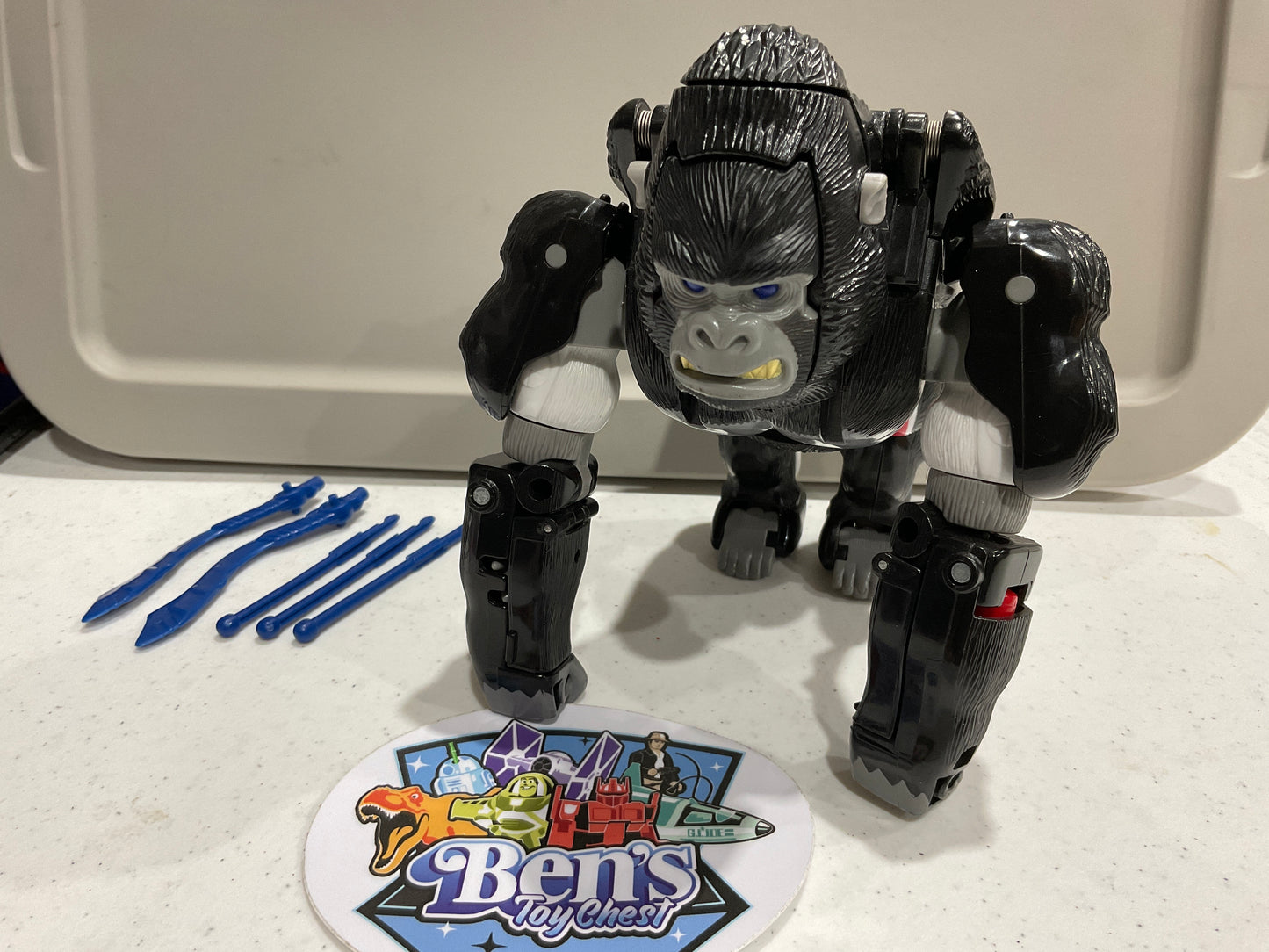 1996 Kenner Transformers Beast Wars Optimus Primal * 99% Complete *