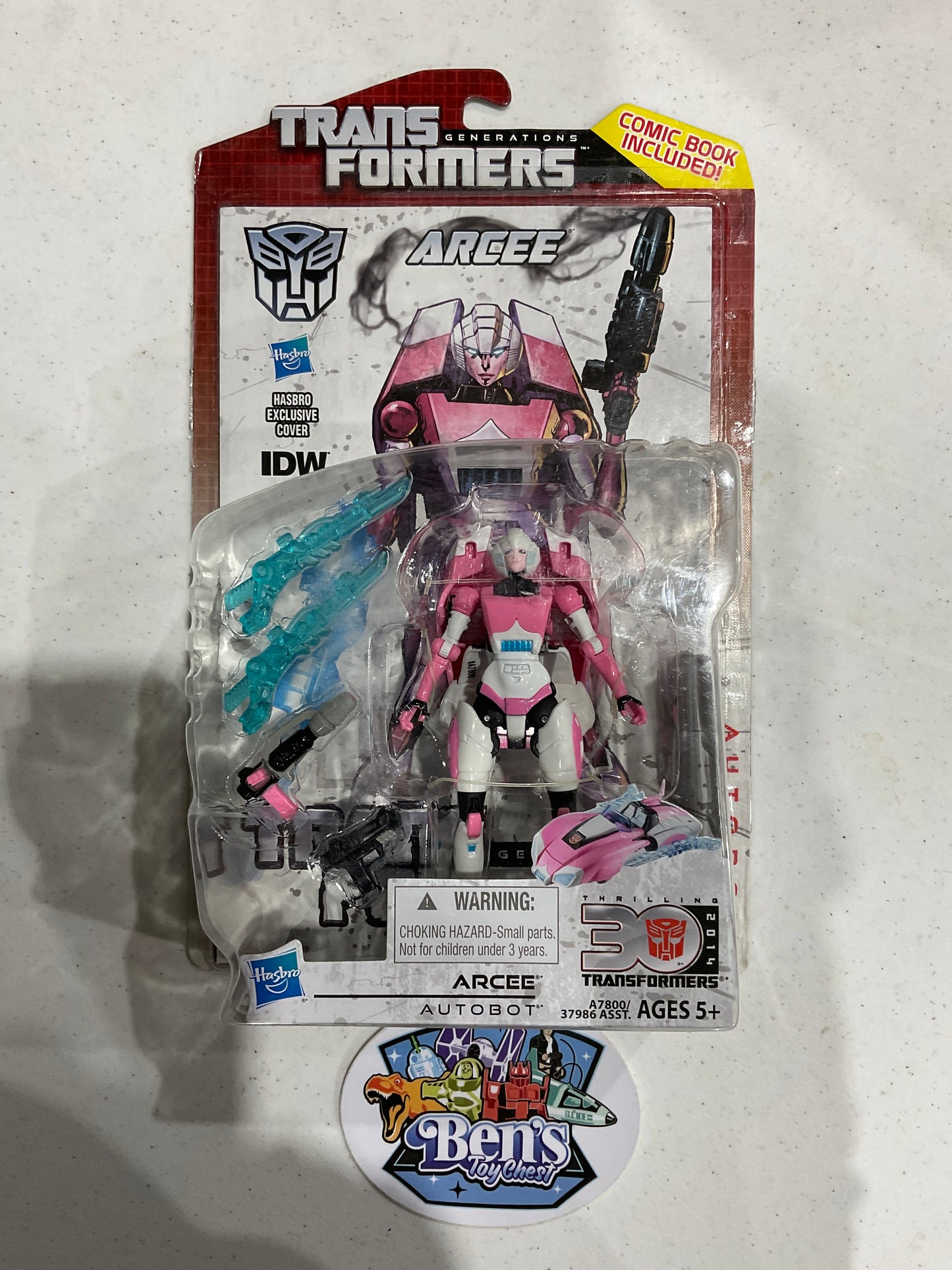 2014 30th Anniversary Transformer Deluxe Arcee MOC
