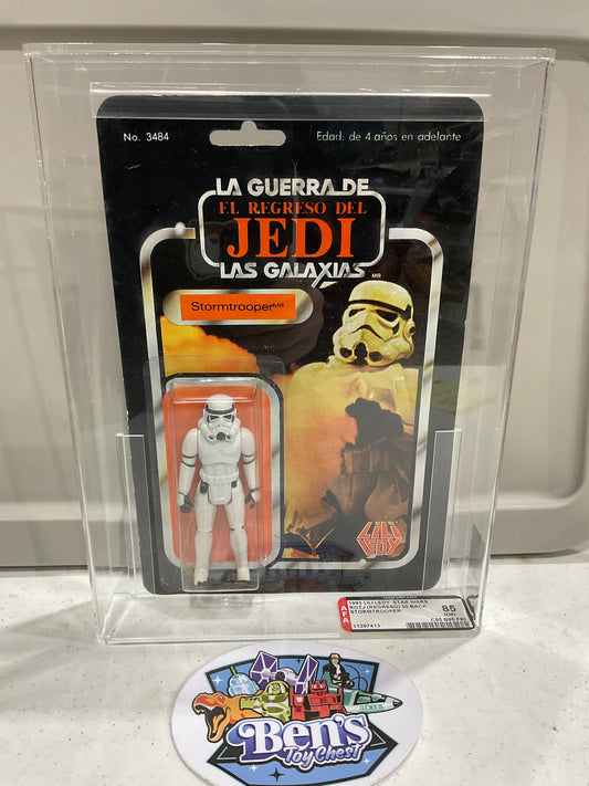 1983 Lili Ledy ROTJ Star Wars (Regreso) Stormtrooper AFA 85 NM+