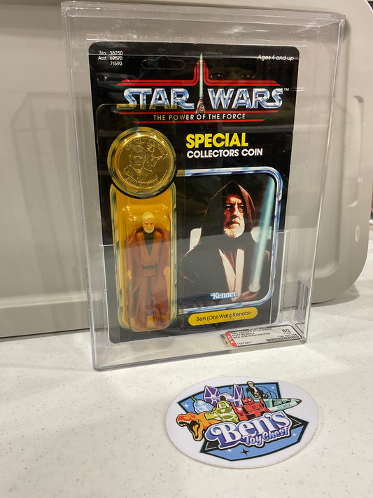 1985 Star Wars POTF Ben Kenobi AFA 80 Y-NM