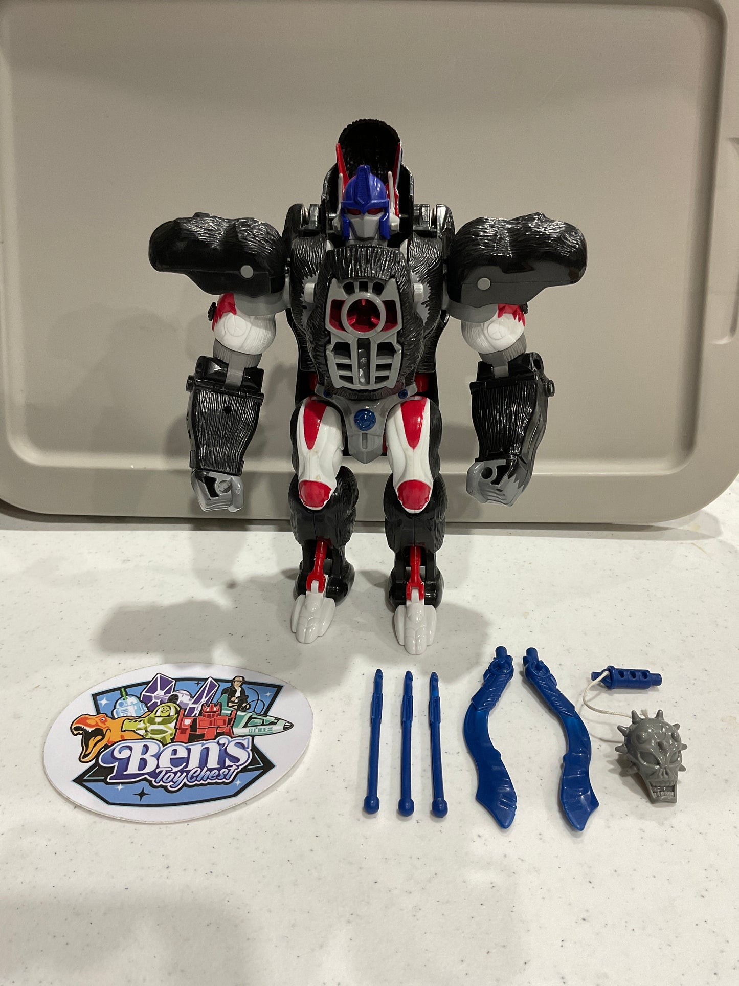 1996 Kenner Transformers Beast Wars Optimus Primal * 99% Complete *