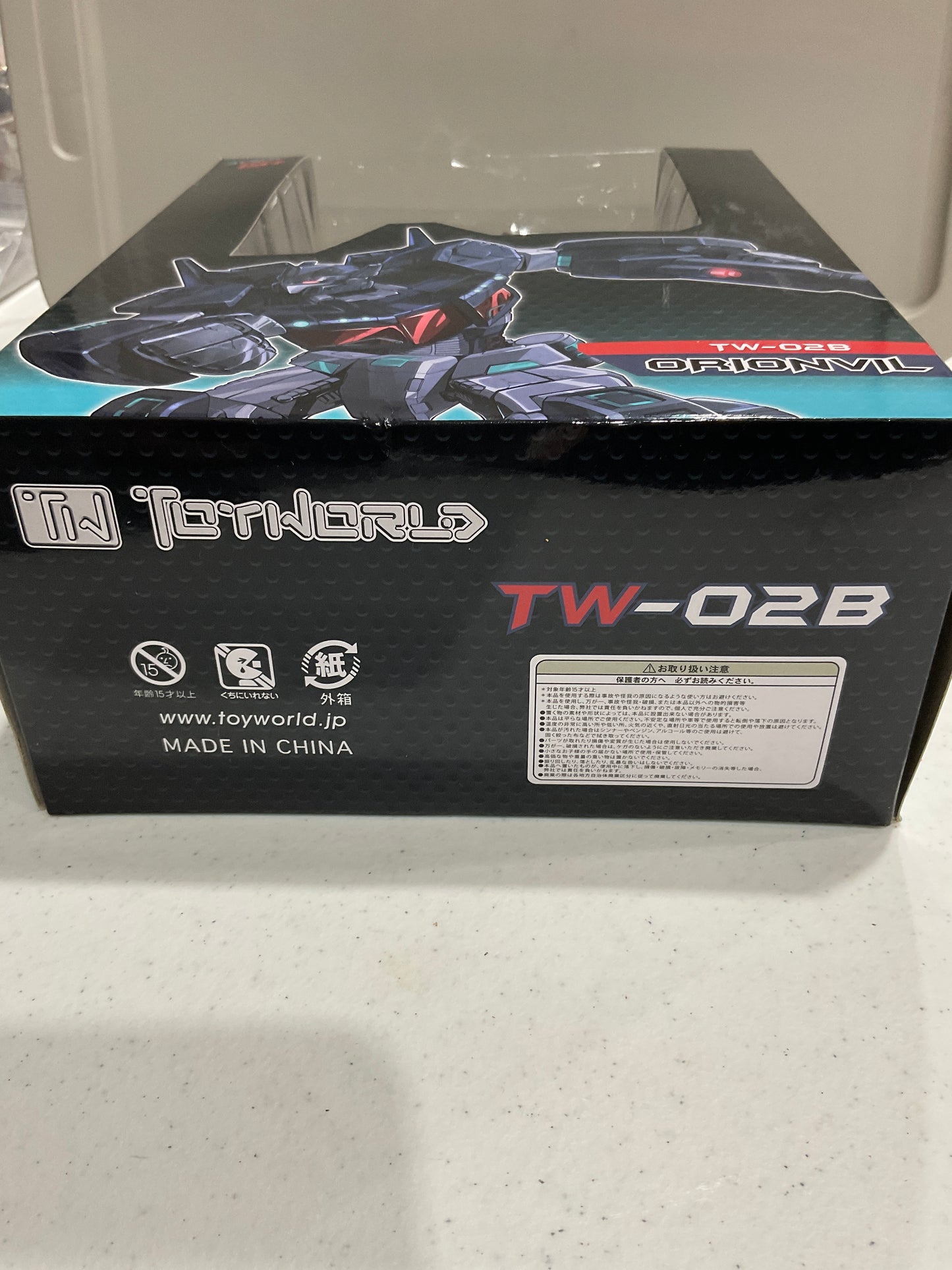 Toy world TW-02B Orion Black Ver. * Complete *