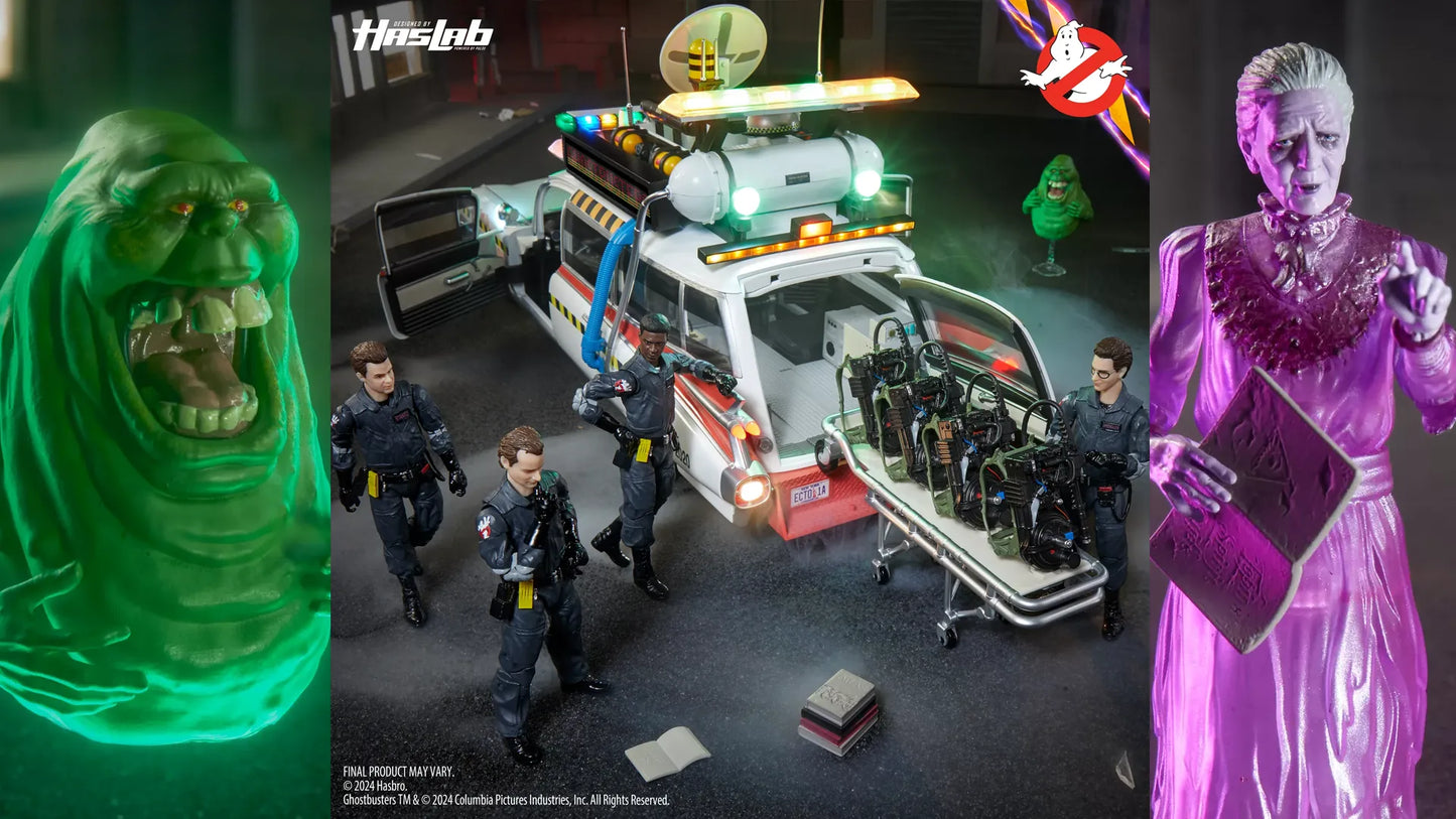 Ghsotbusters Haslab Plasma DELUXE Ectomobile Anniversary