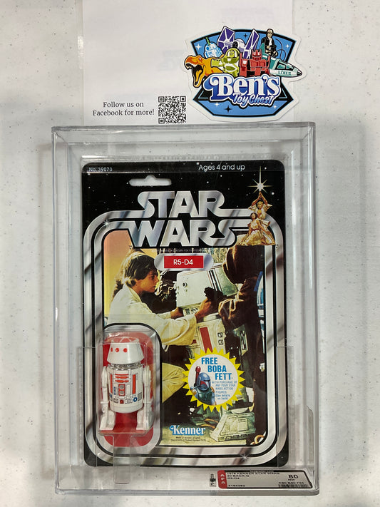 1978 Kenner Star Wars R5-D4 - AFA 80 NM