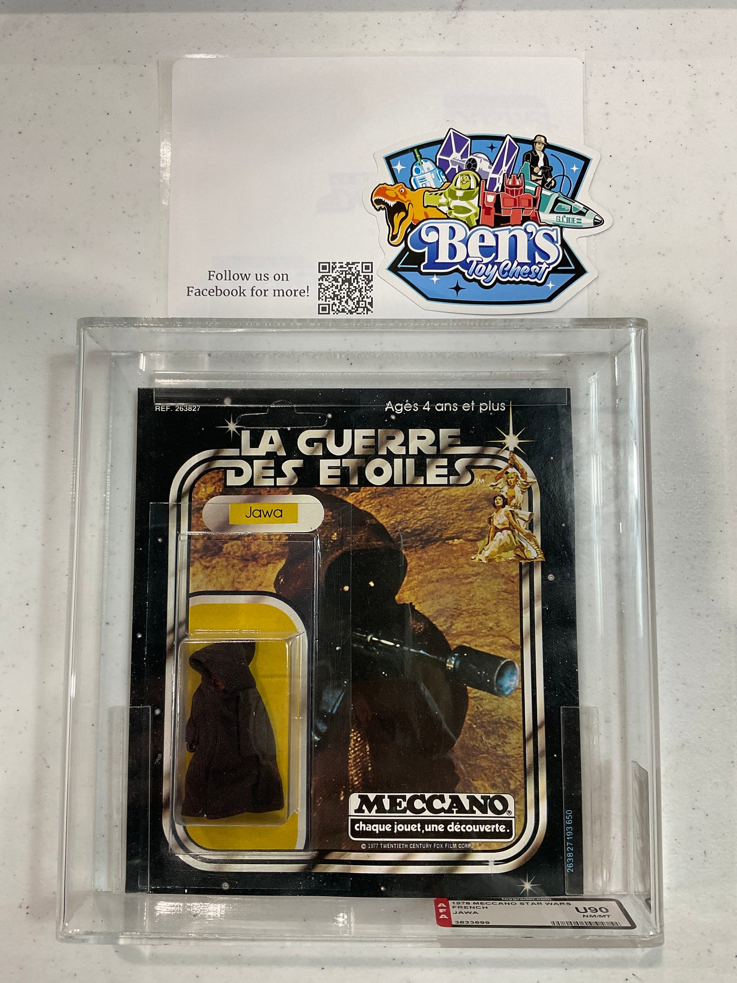 1978 Meccano Star Wars French - Jawa AFA U90