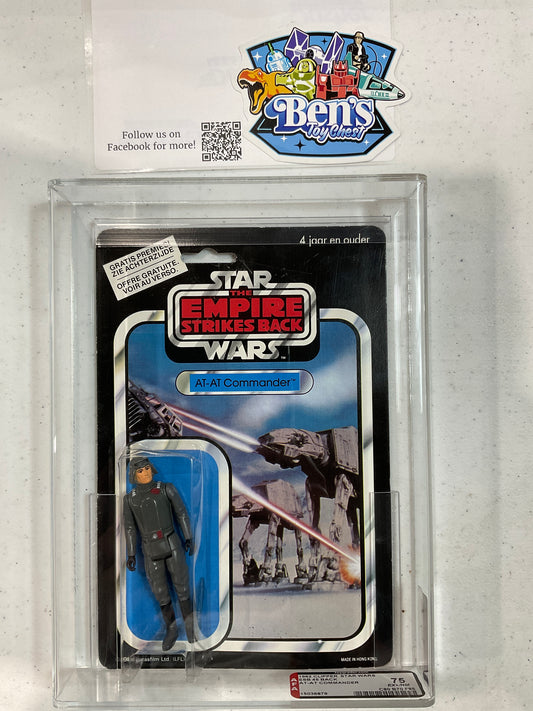 1982 Clipper Star Wars TESB AT-AT Commander AFA 75 NM