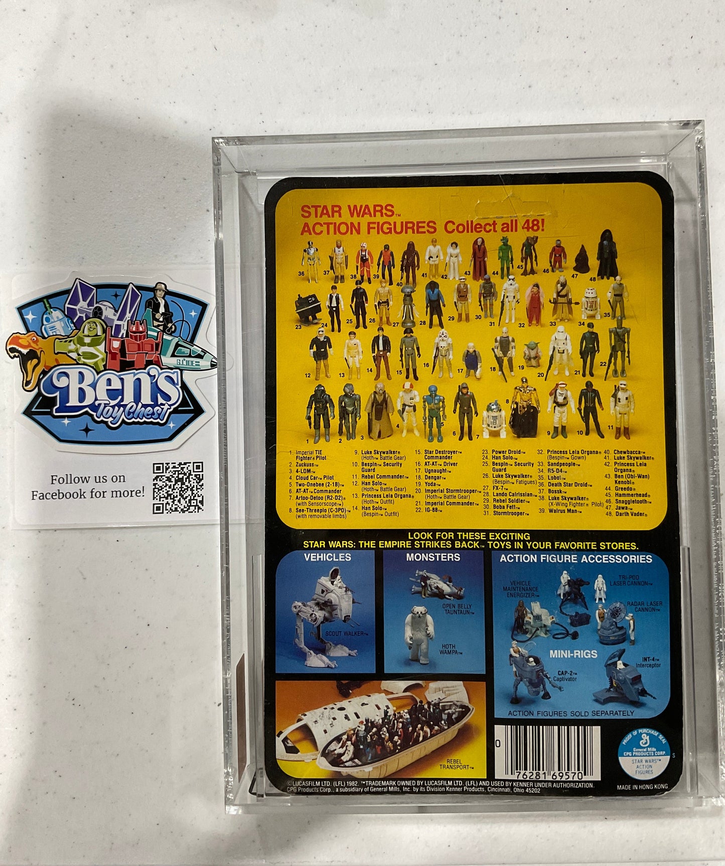 1982 Kenner Star Wars TESB - AT-AT Commander AFA 70