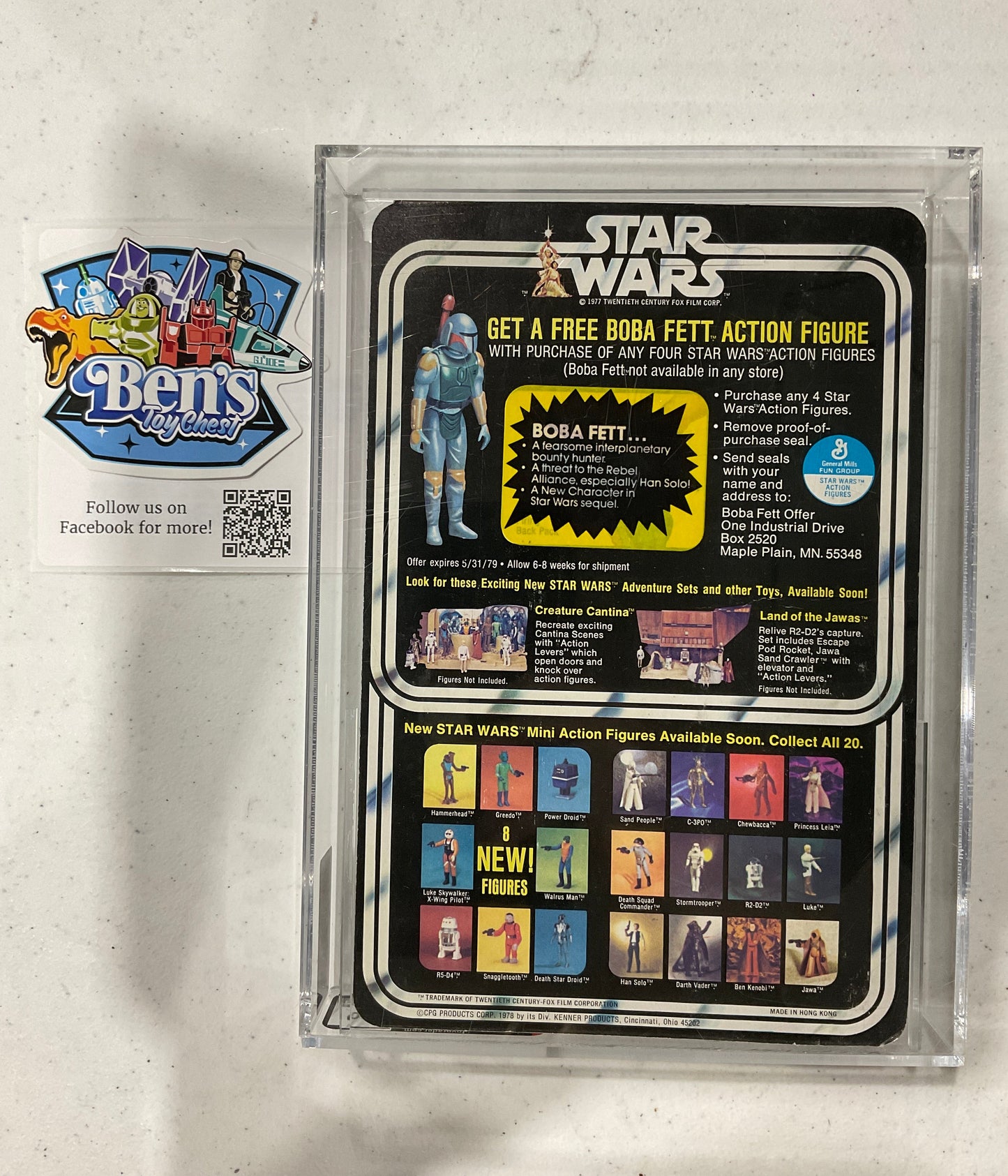 1978 Kenner Star Wars - Greedo AFA 80 NM