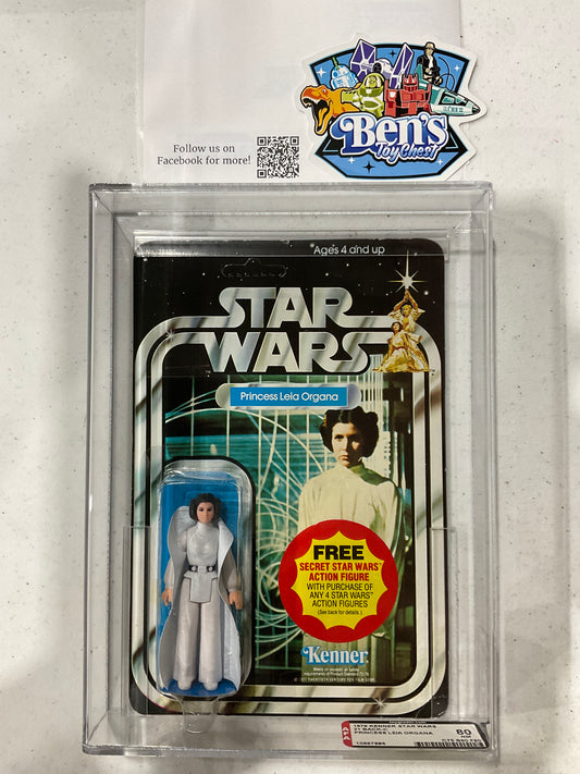 1979 Kenner Star Wars Princess Leia Organa AFA 80 NM (C75 B80 F80)