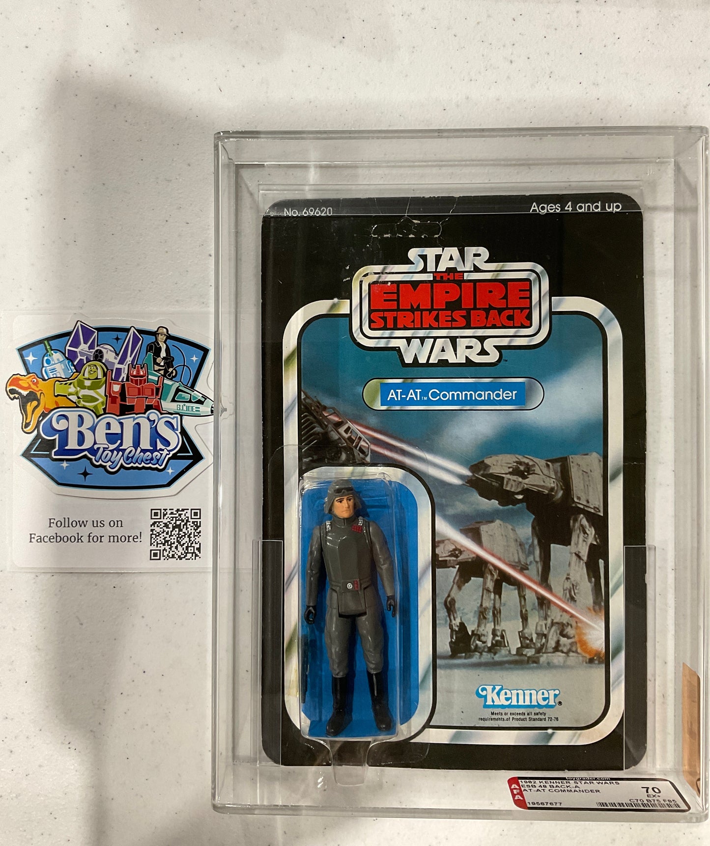 1982 Kenner Star Wars TESB - AT-AT Commander AFA 70