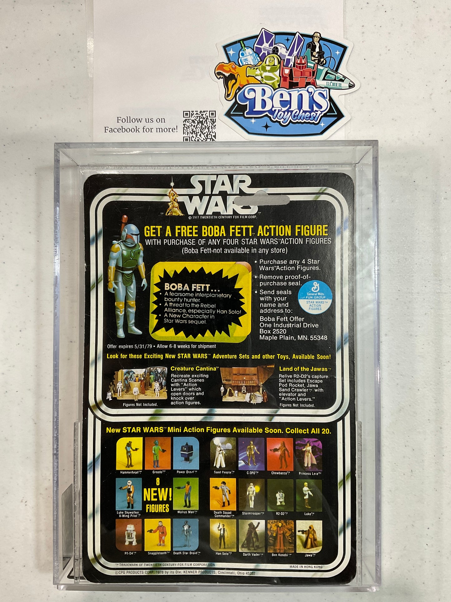 1978 Kenner Star Wars R5-D4 - AFA 80 NM