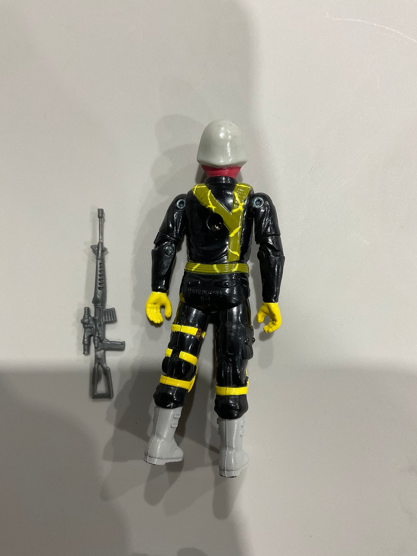 1989 Gi Joe Cobra Python Patrol Squad COMPLETE, Cracked joints