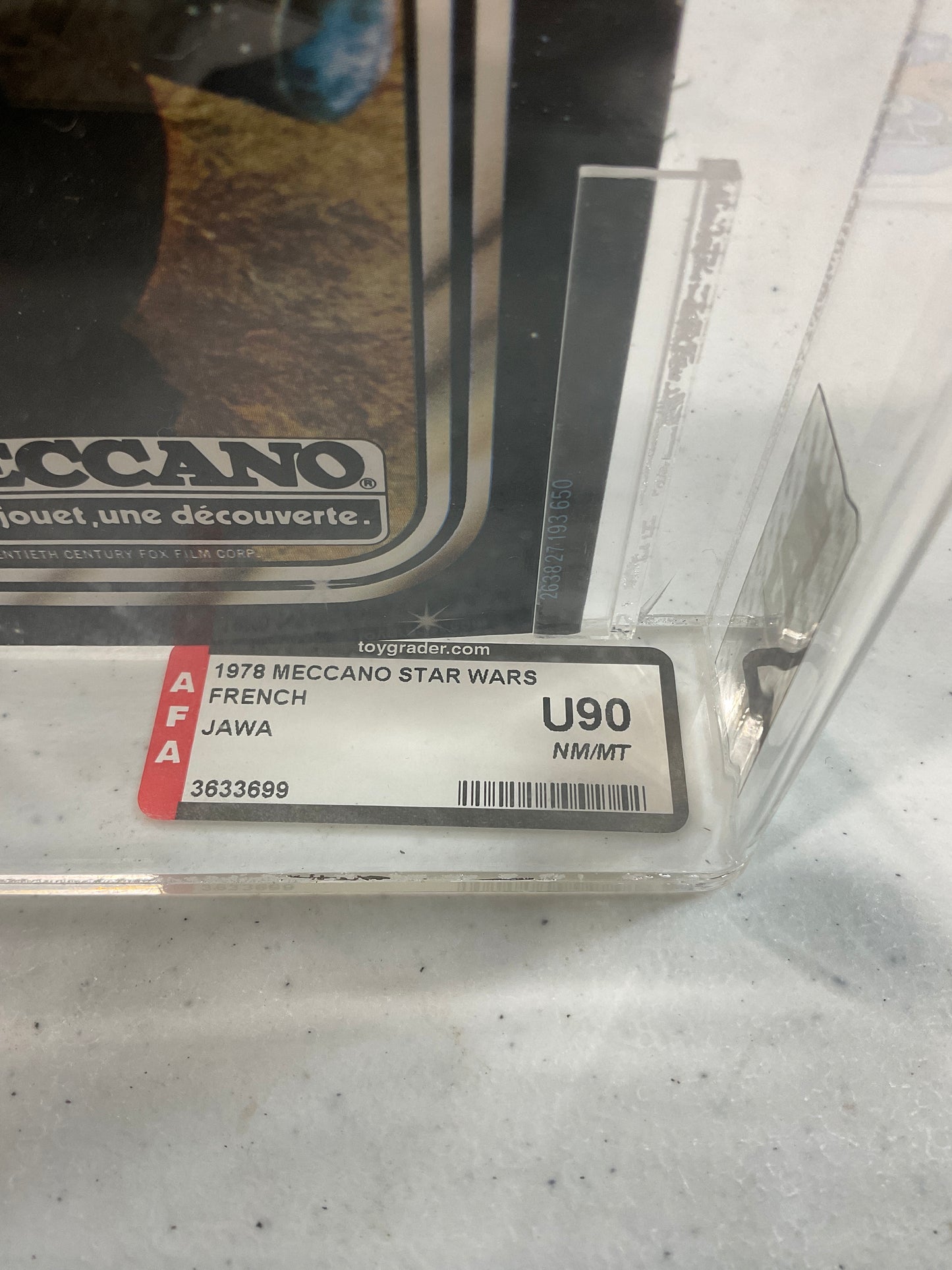 1978 Meccano Star Wars French - Jawa AFA U90