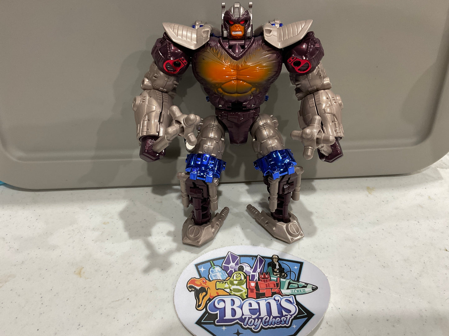 1997 Beast Wars Transmetal Optimus Primal, NEAR COMPLETE