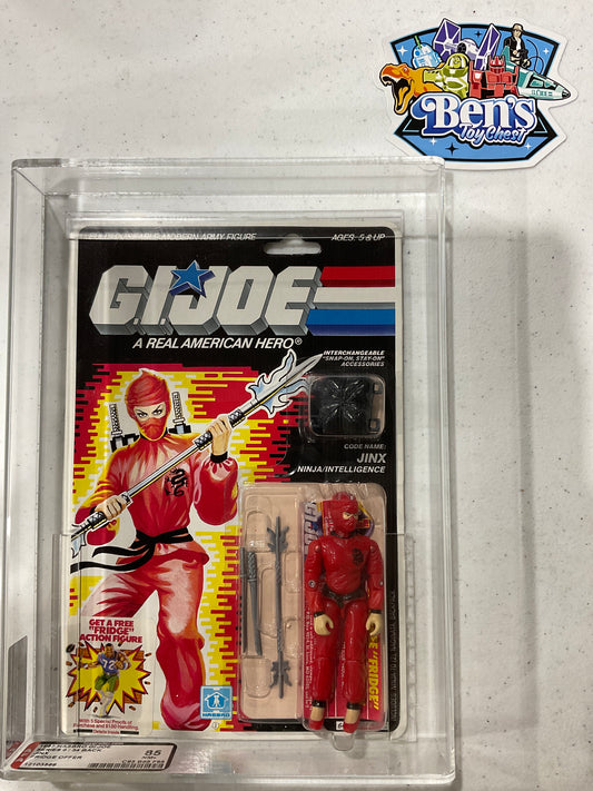 1987 Hasbro GI JOE Jinx AFA 85 NM+ (C85 B85 F85)