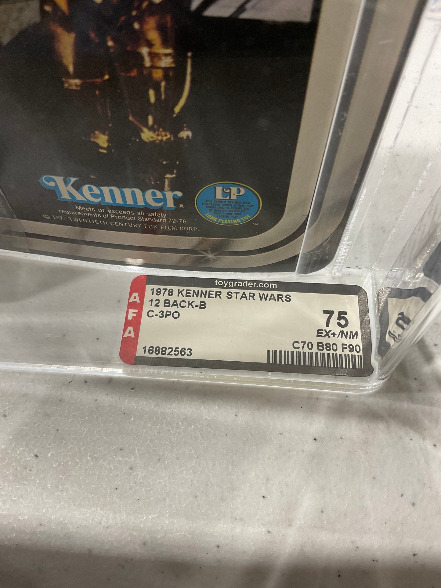 1978 Kenner Star Wars See-Threepio (C-3PO) AFA 75
