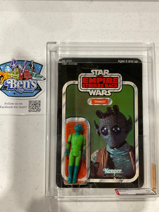 1980 Kenner Star Wars TESB Greedo AFA 70+