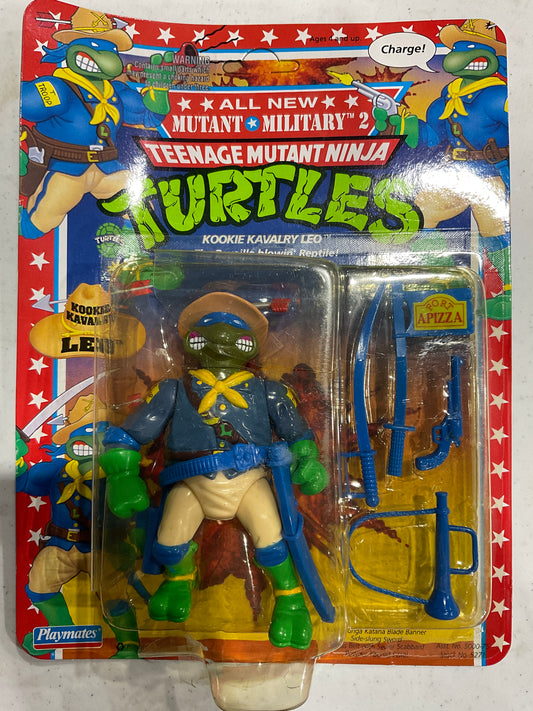 1992 TMNT Mutant Military Kookie Kavalry Leo