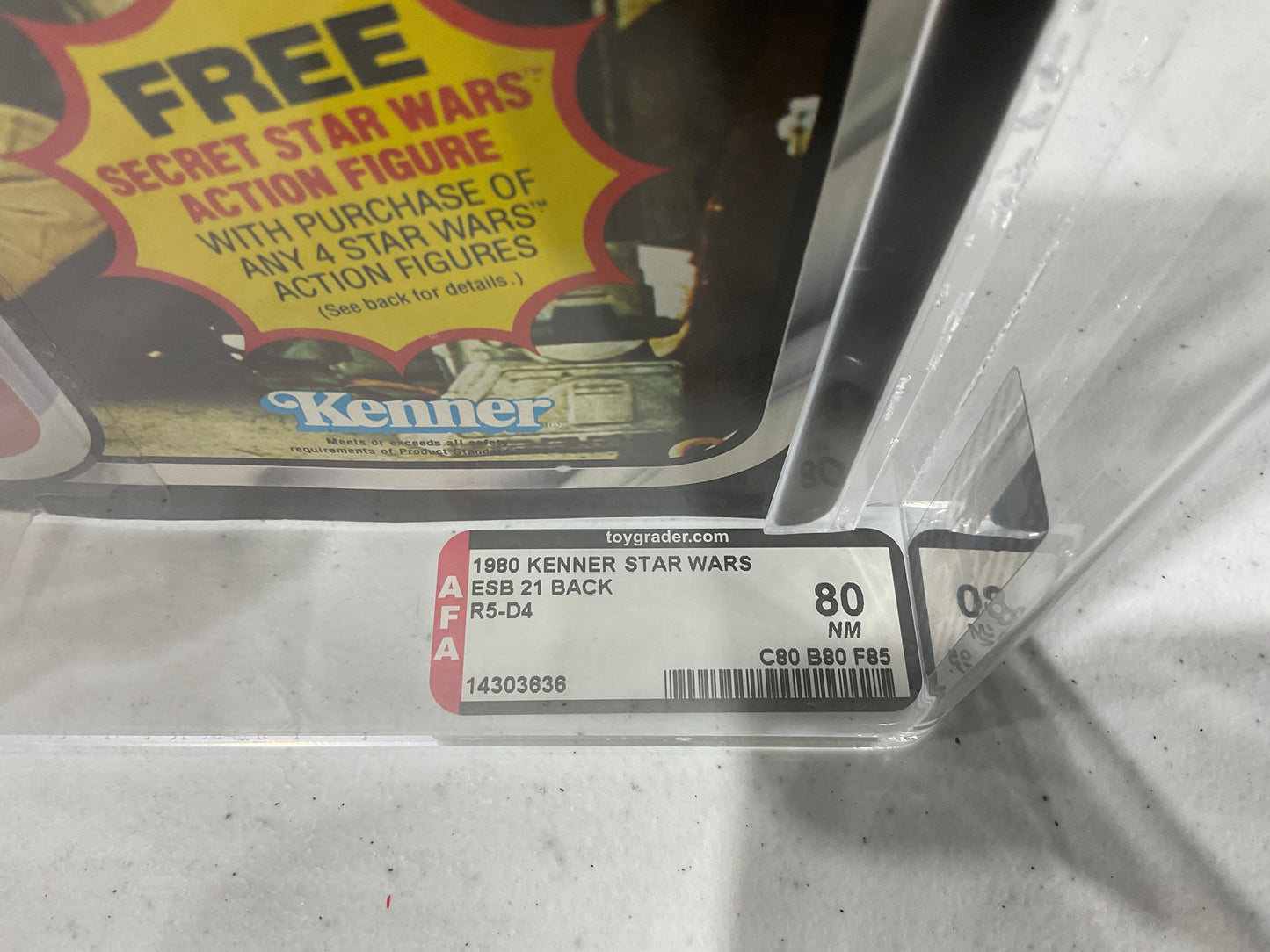 1980 Kenner Star Wars TESB - R5-D4 AFA 80 NM