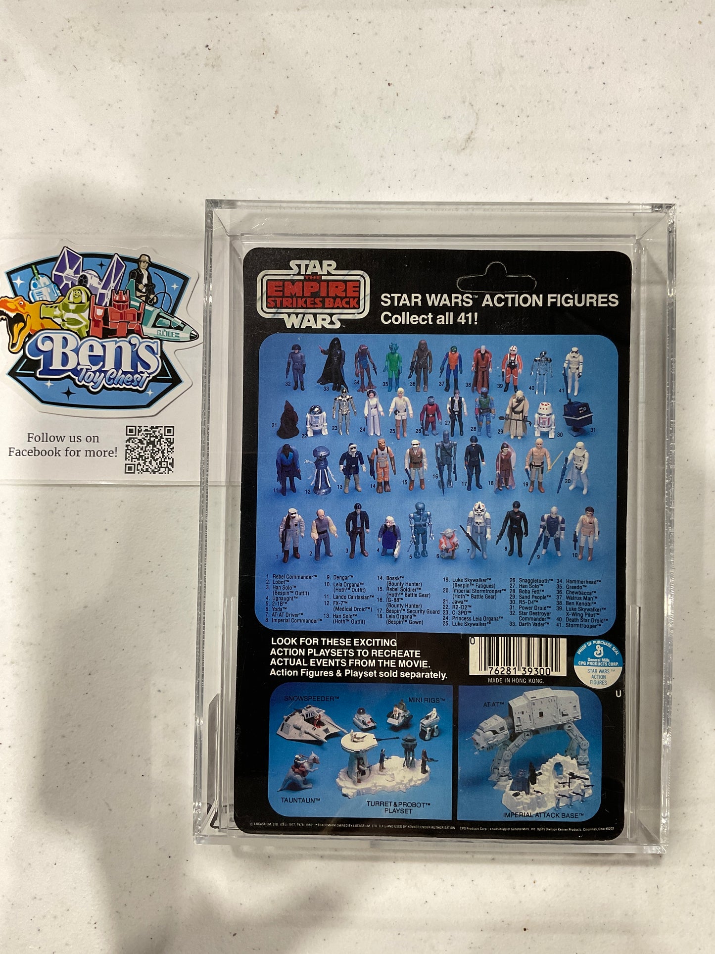 1980 Kenner Star Wars TESB - Sand People AFA 80 Y-NM