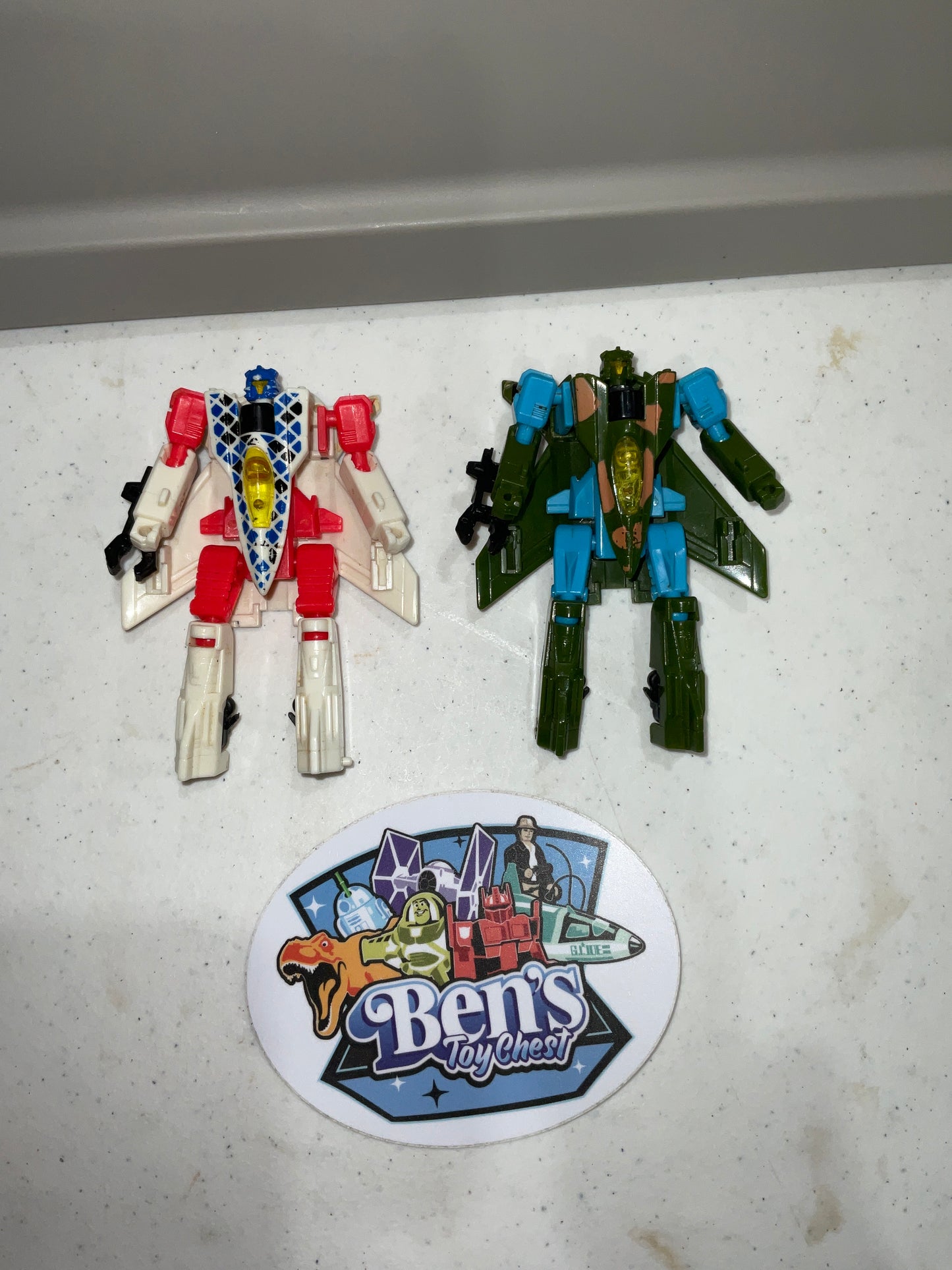 1994 Transformers G2 Cyberjets Space Case & Strafe * No Missiles *