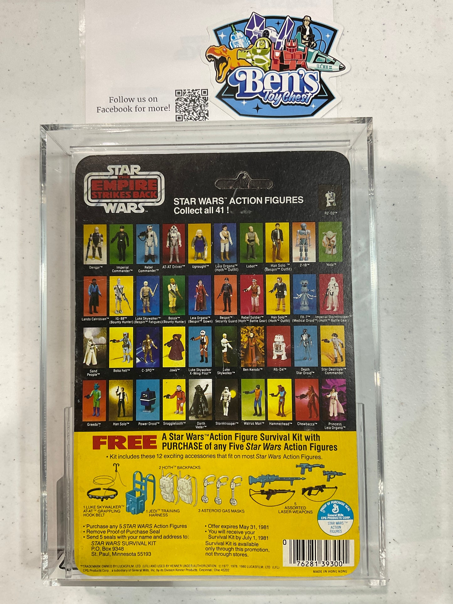 1980 Kenner Star Wars TESB Dengar AFA 75+ NM
