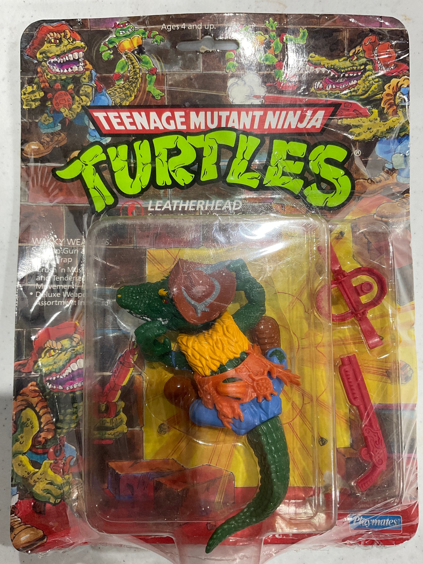 1989 Series 2 TMNT Leatherhead, Loose Packaging