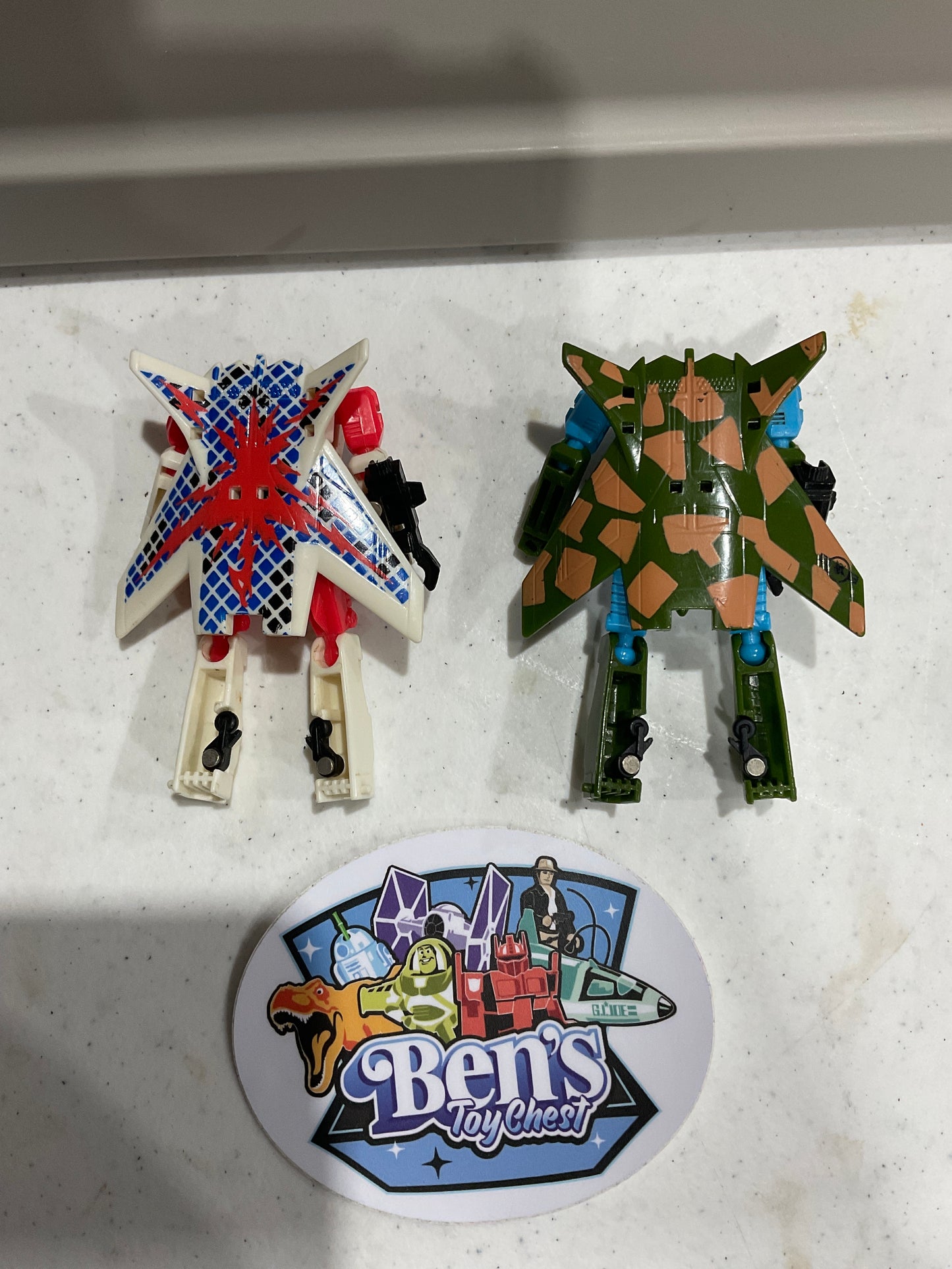 1994 Transformers G2 Cyberjets Space Case & Strafe * No Missiles *