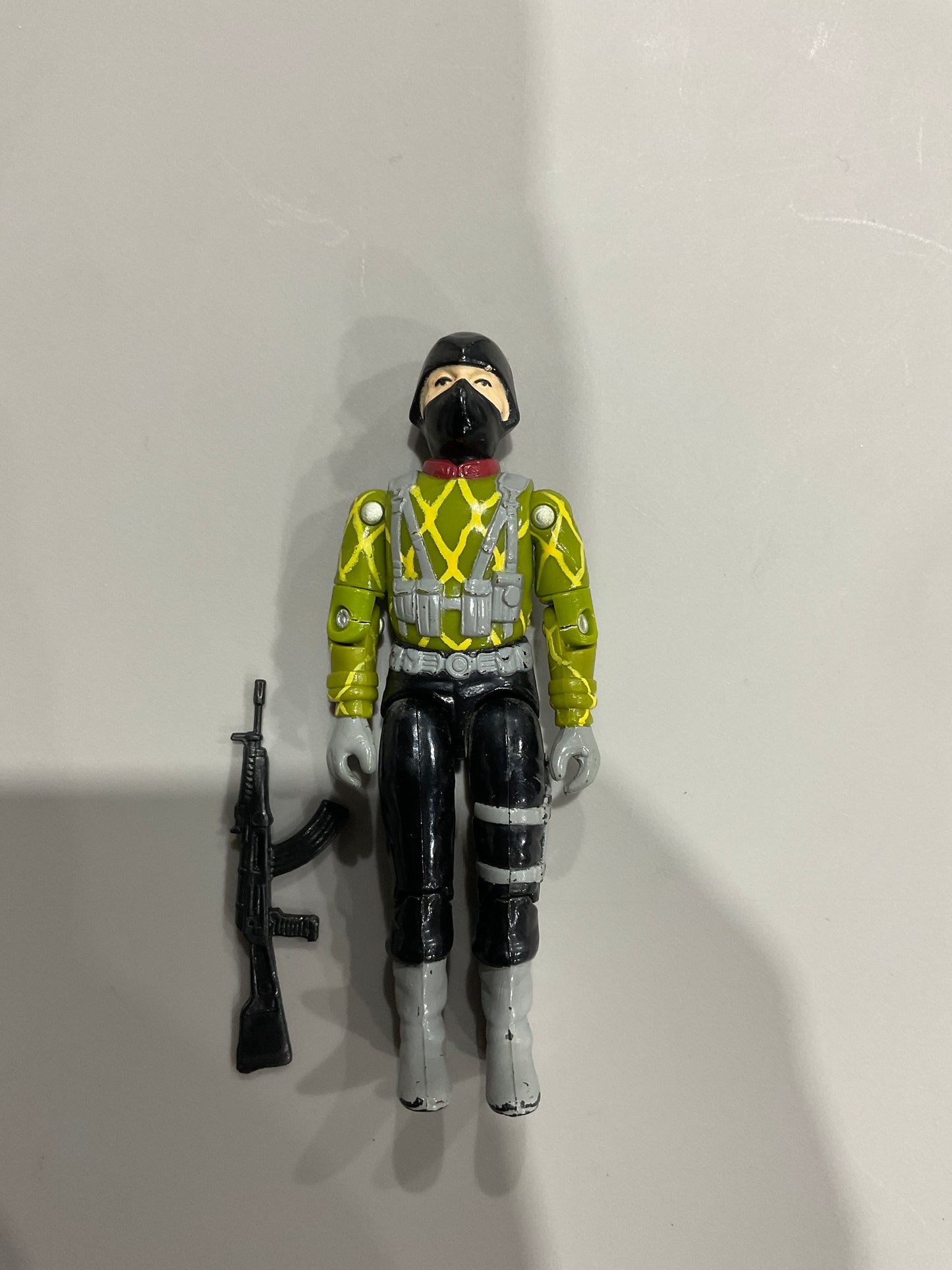 1989 Gi Joe Cobra Python Patrol Squad COMPLETE, Cracked joints