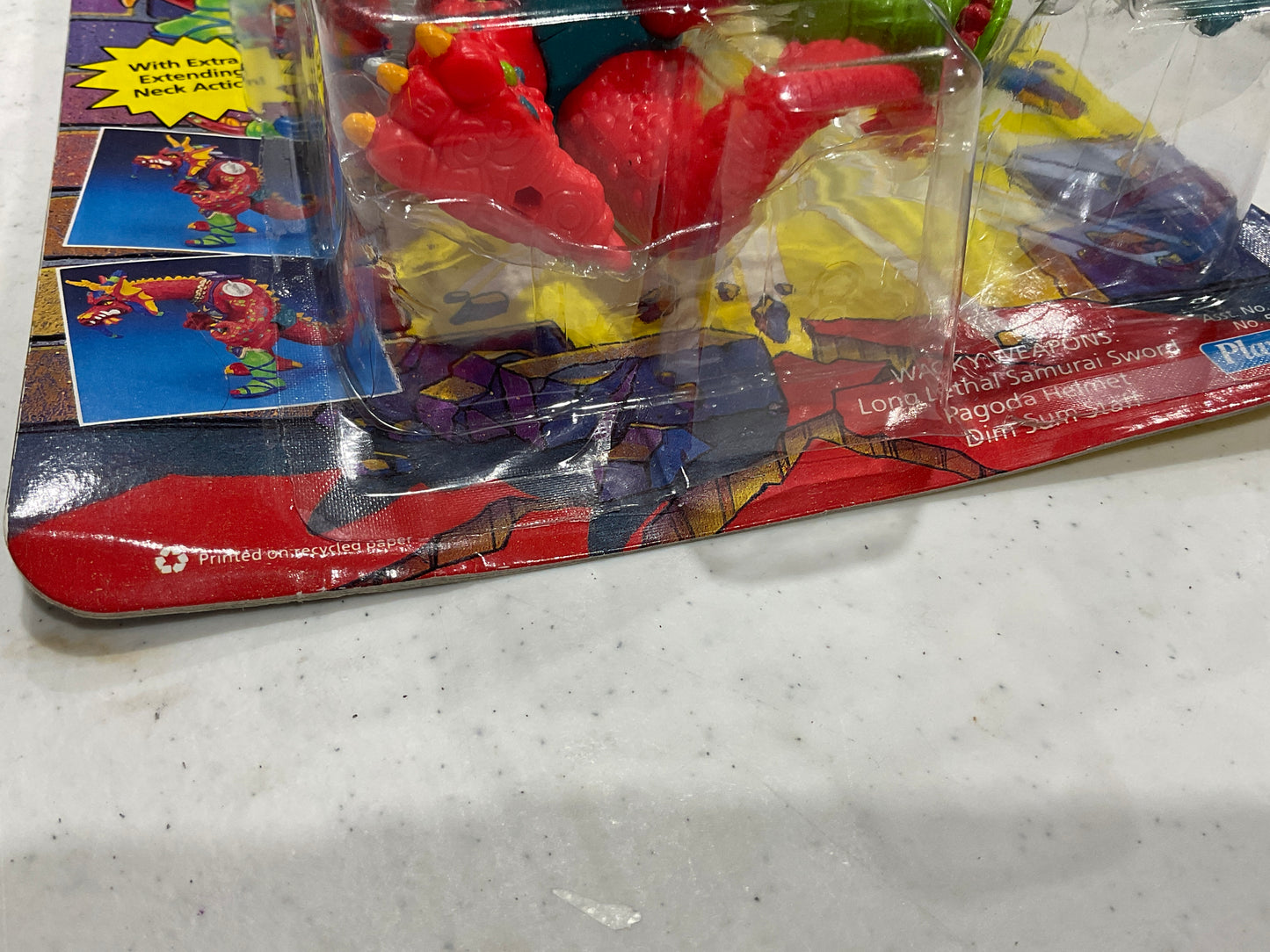 1992 TMNT 5th Anniversary Hothead NM, PARTIALLY BROKEN SEAL