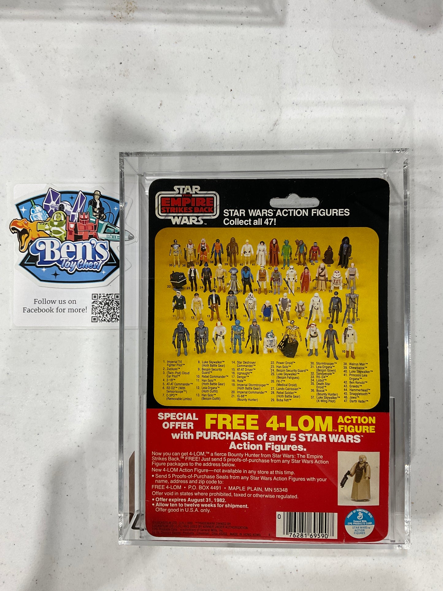 1982 Kenner Star Wars TESB - Power Droid AFA 60