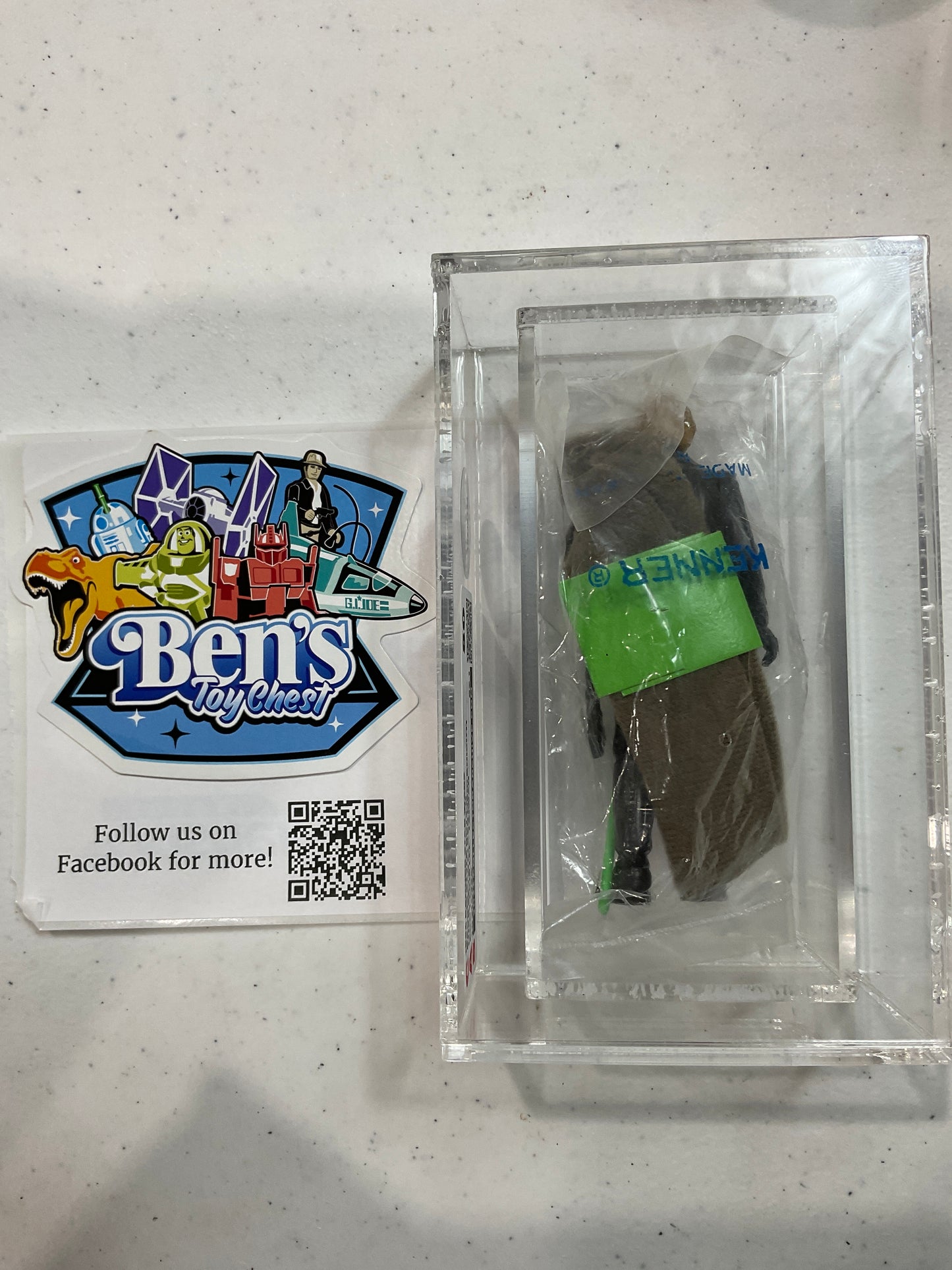 1984 Kenner Star Wars ROTJ-H Baggie Luke Skywalker TAIWAN - CAS 80