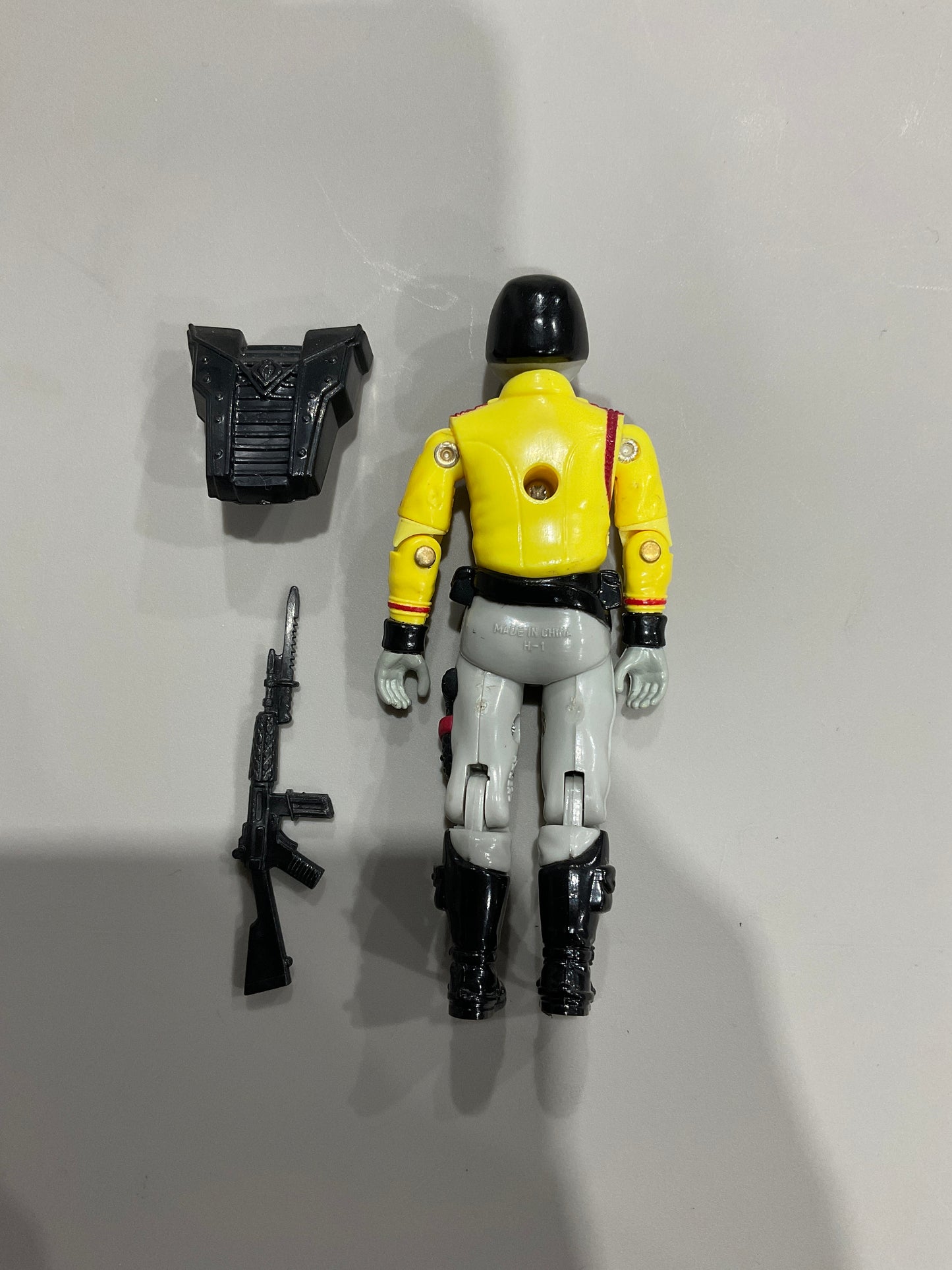 1989 Gi Joe Cobra Python Patrol Squad COMPLETE, Cracked joints