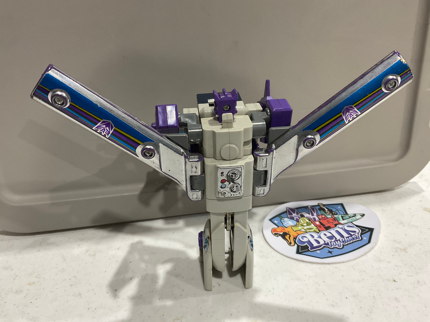 1986 G1 Transformers Triple Changer Octane * Near Complete *