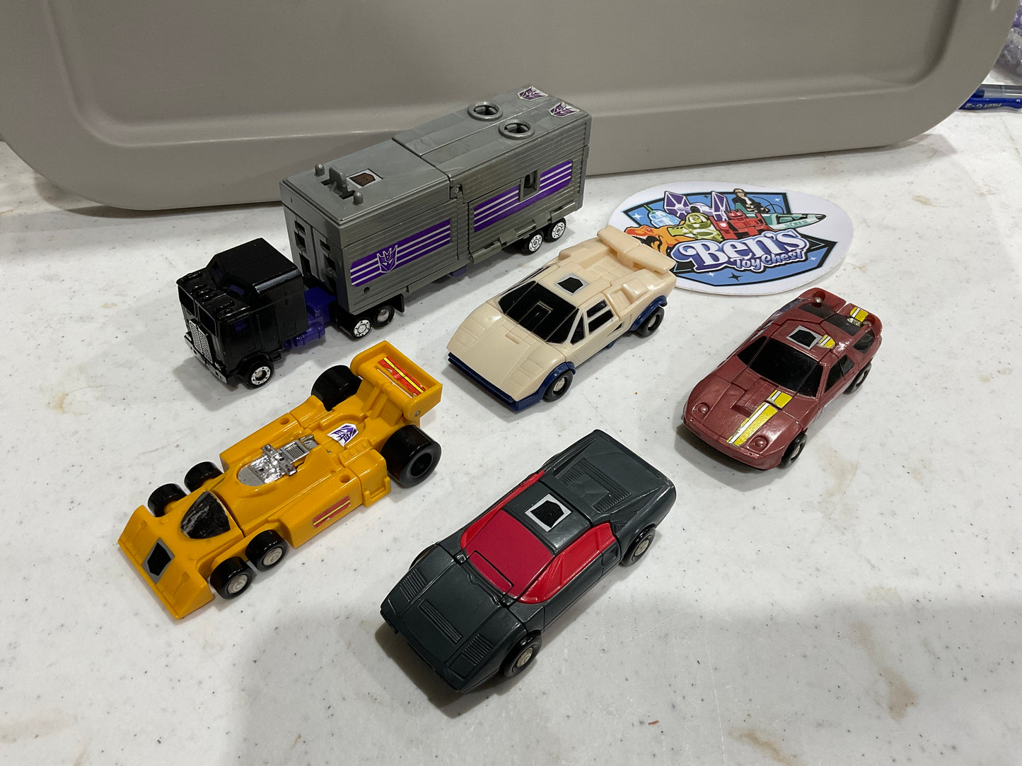 1985 G1 Transformers Combiner Menasor, 99% COMPLETE