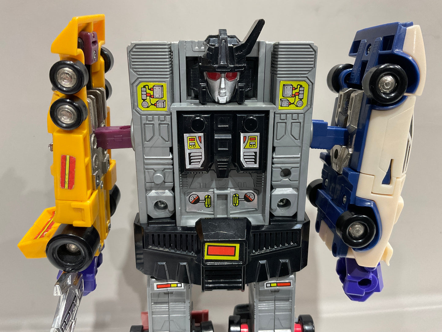 1985 G1 Transformers Combiner Menasor, 99% COMPLETE