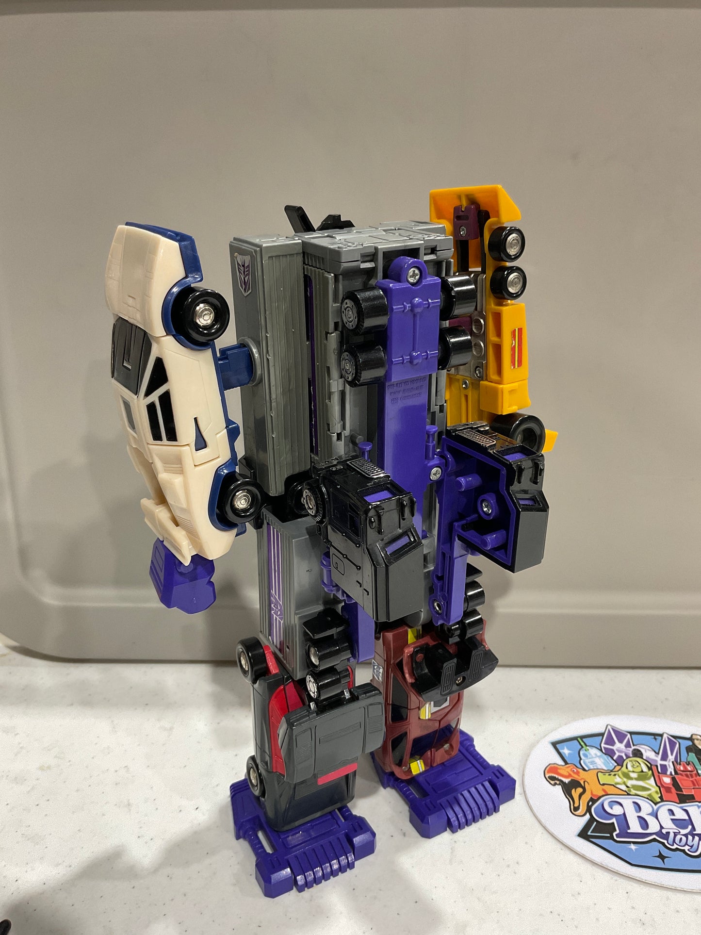 1985 G1 Transformers Combiner Menasor, 99% COMPLETE