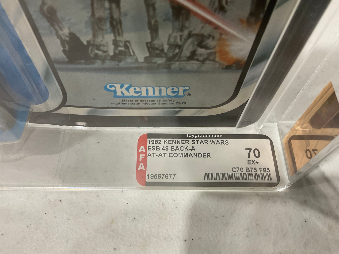 1982 Kenner Star Wars TESB - AT-AT Commander AFA 70
