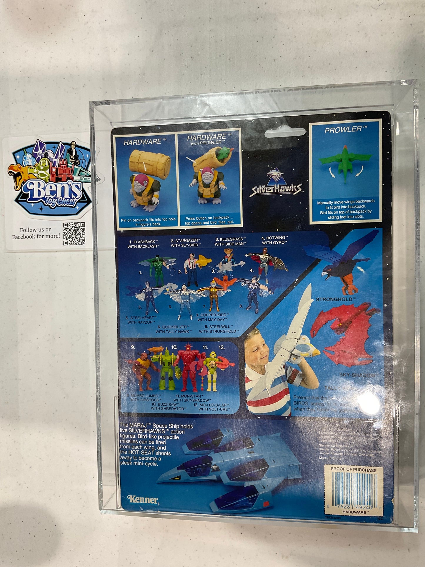 1988 Kenner Silverhawks - Hardware AFA 80 NM