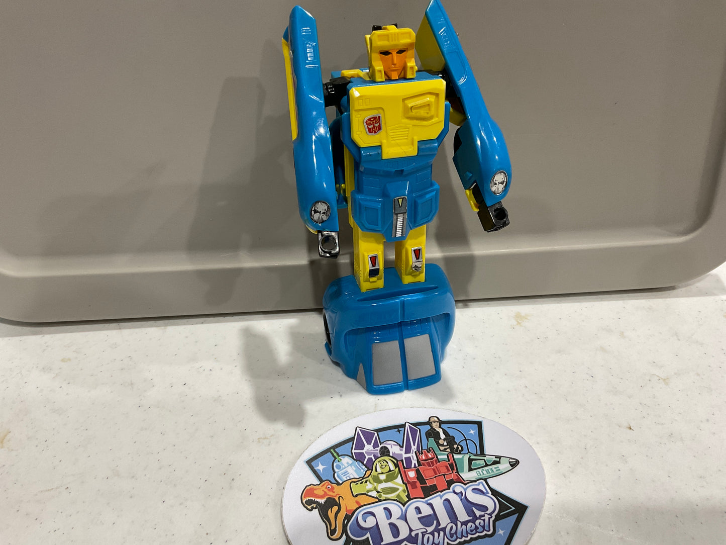 1987 G1 Transformers Headmasters Nightbeat INCOMPLETE