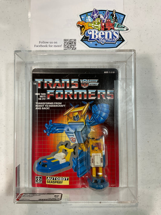 1985 Hasbro Transformers Seaspray AFA 80 NM