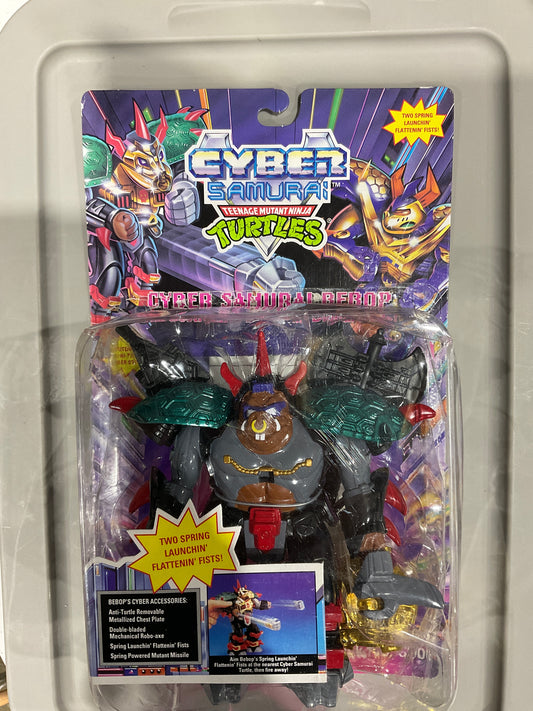 1994 TMNT Cyber Samurai Bebop, COMPLETE, Near-New Condition