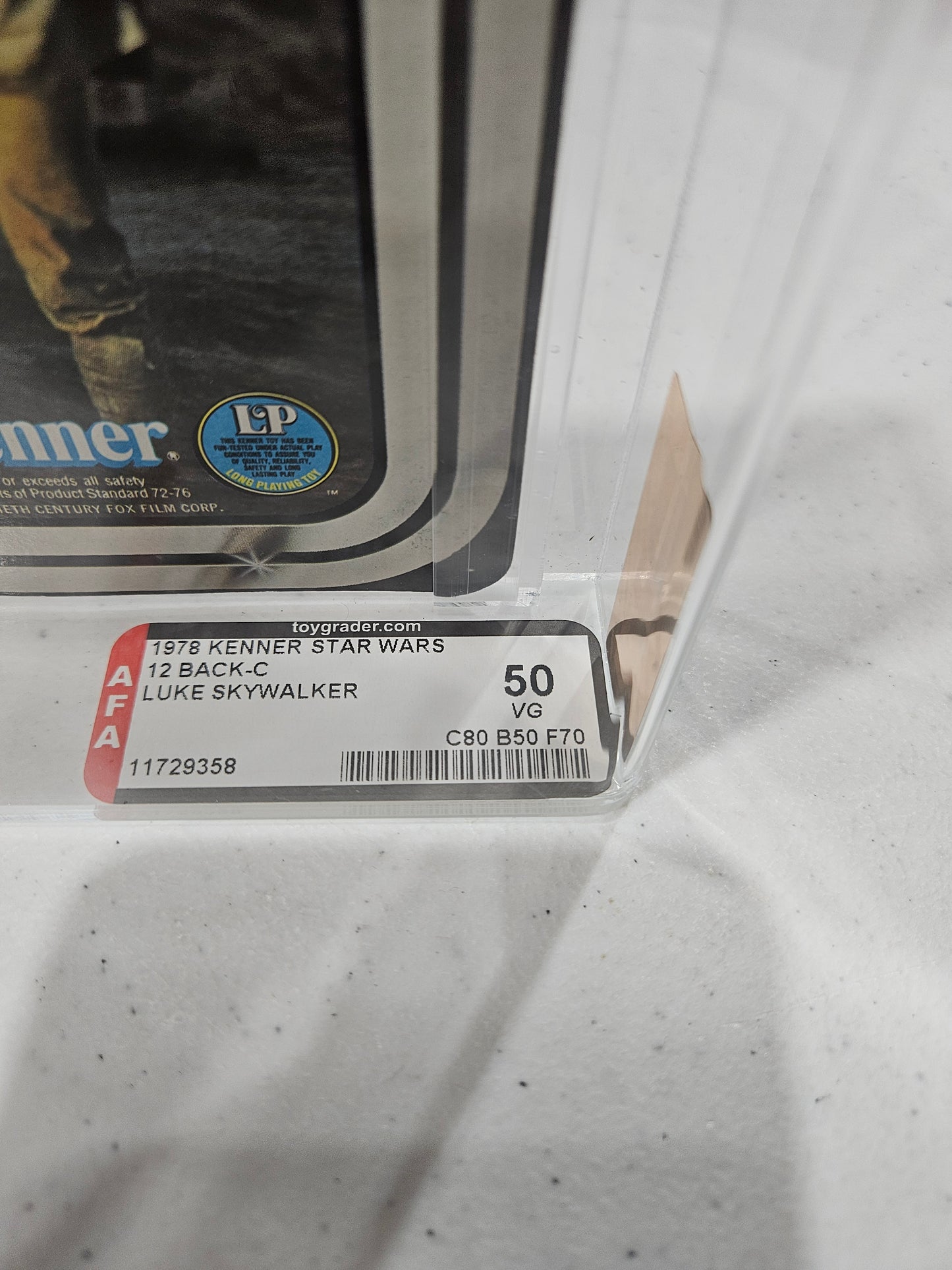1978 Kenner Star Wars Luke Skywalker AFA 50 VG