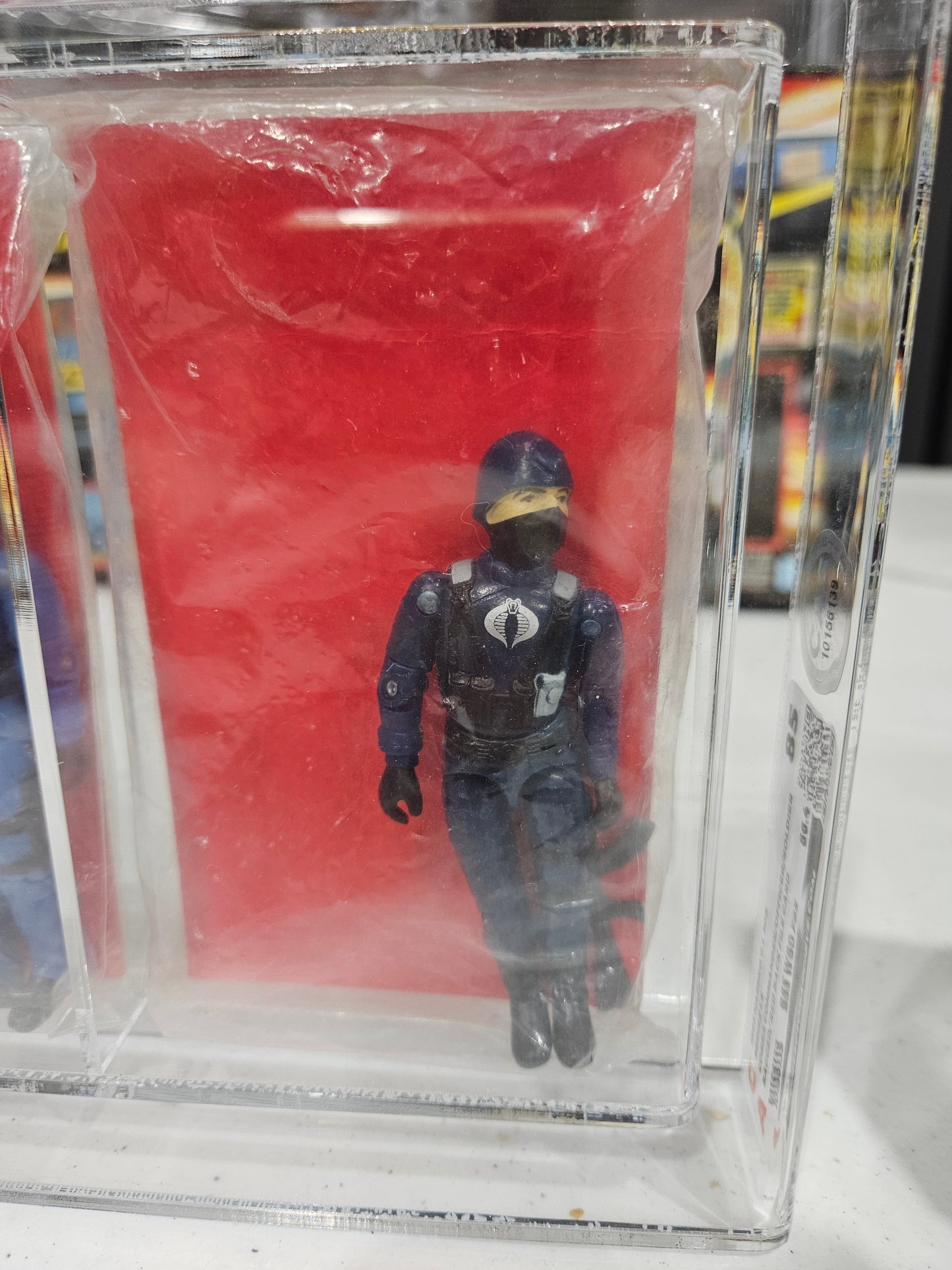 1983 Hasbro GI Joe Cobra Commander Officer Soldier CAS 85