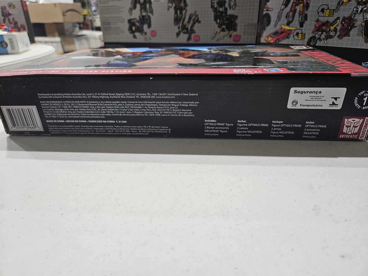 Transformers One Shall Stand, One Shall Fall Platinum Sealed