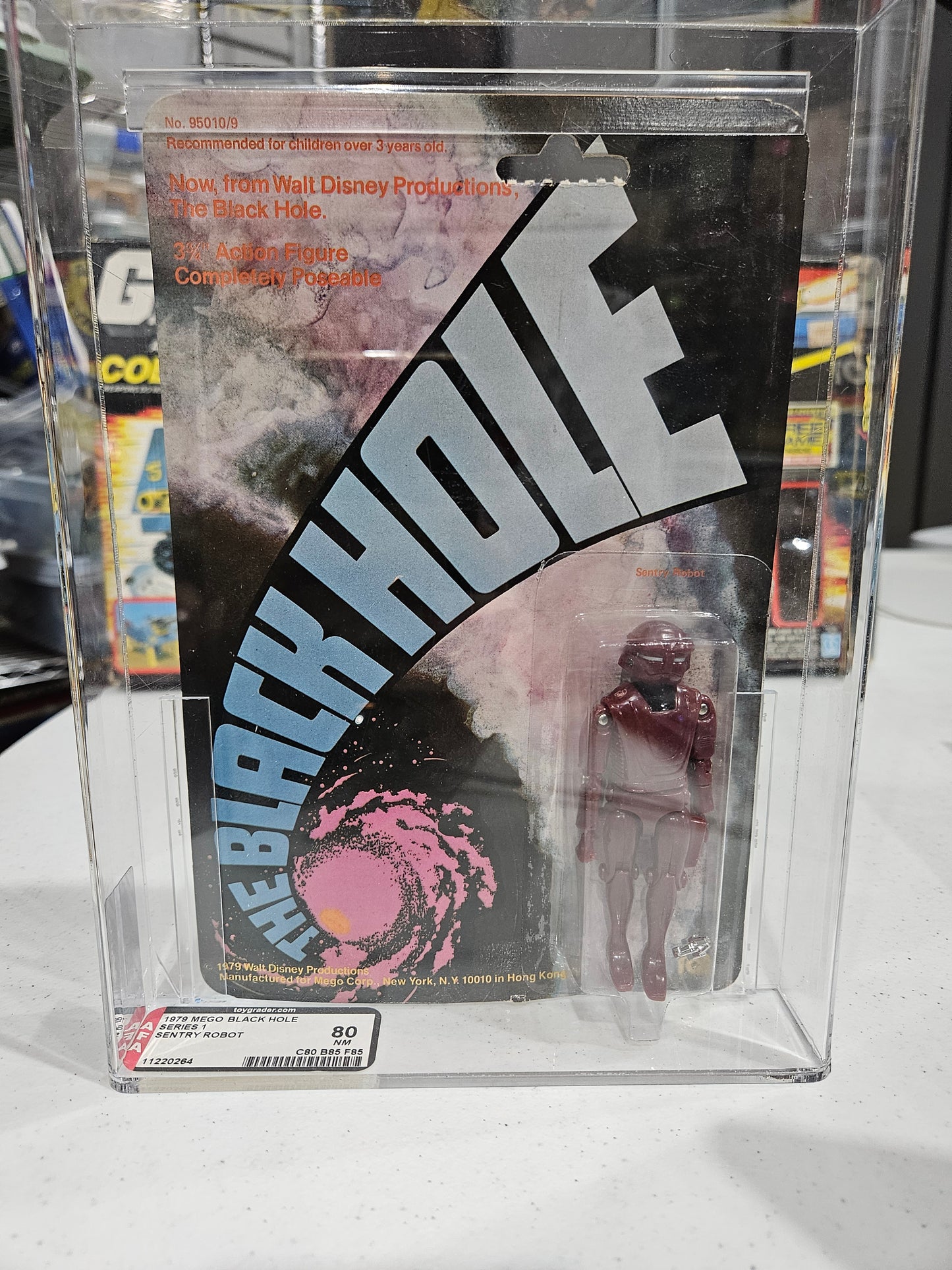1979 Mego Black Hole Sentry Robot AFA 80