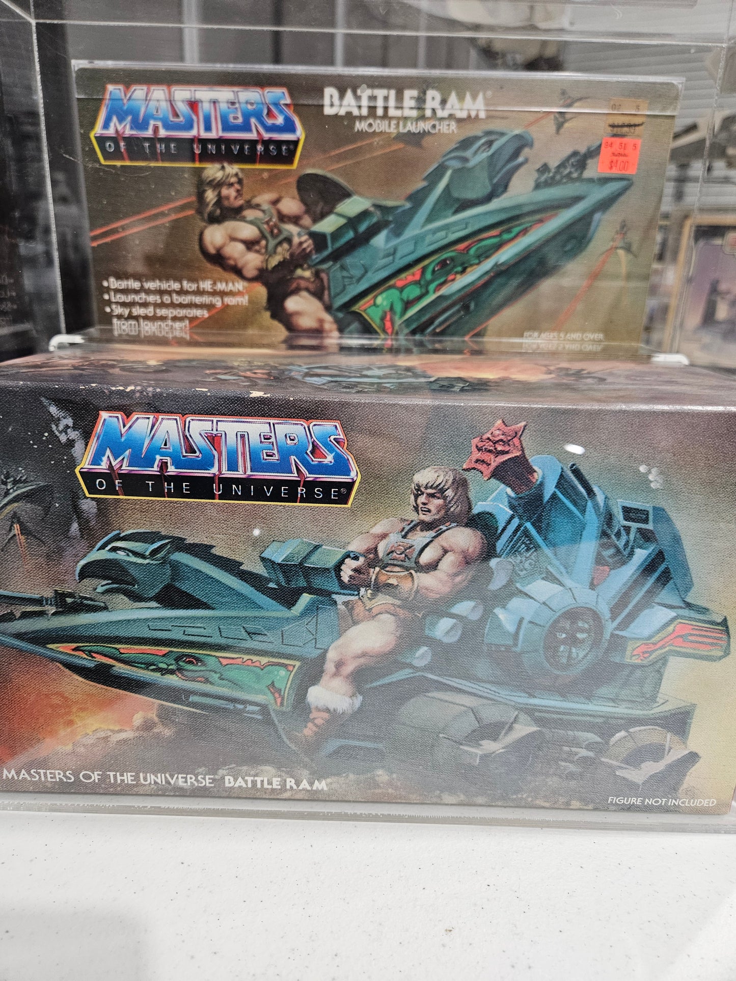 1982 Mattel MOTU Battle Ram Mobile Launcher CAS 75+