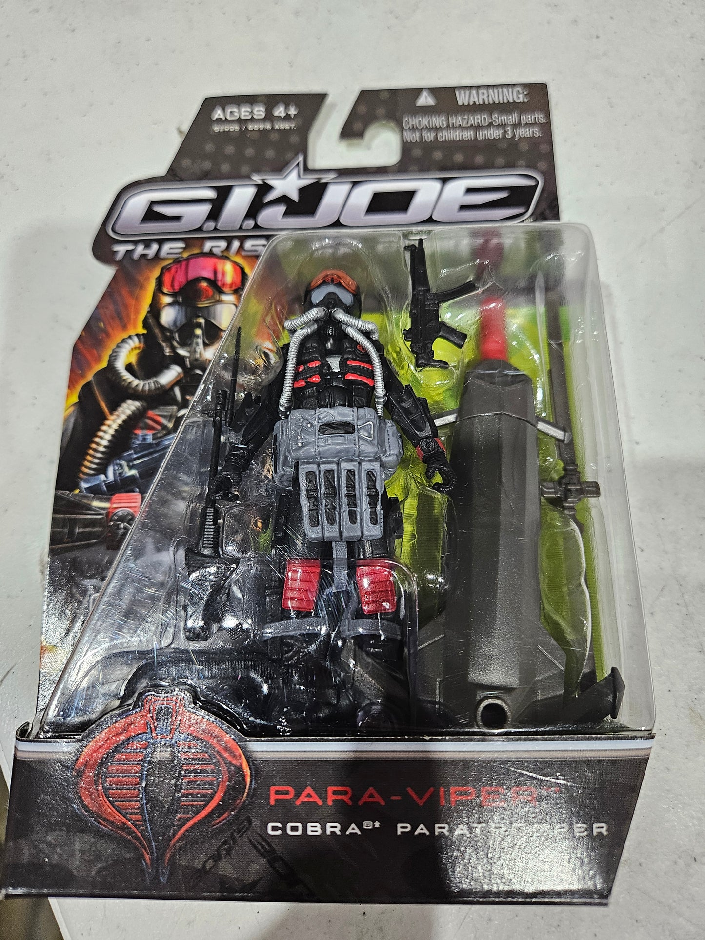 The Rise of Cobra 2009 Figures Cobra